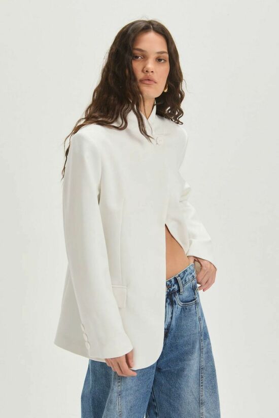 Imagem de Blazer Luana Off White Le Blog